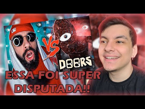 REACT Seek do Doors (Roblox) Vs. Mussoumano - Batalha com Games (Mussoumano)