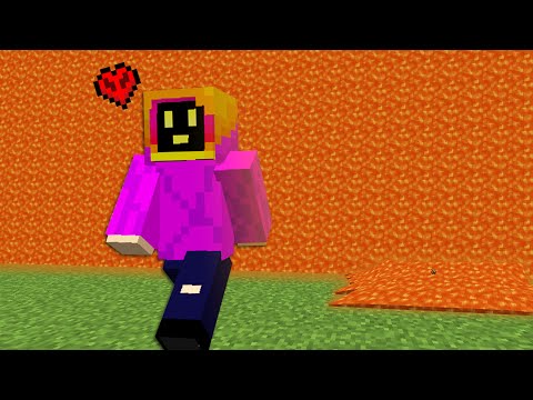 Minecraft Hardcore, But You Are Being Chased By Lava!