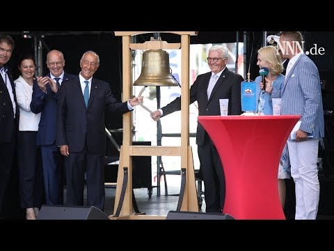 Hanse Sail 2019: Bundespräsident Steinmeier eröffnet die Sail