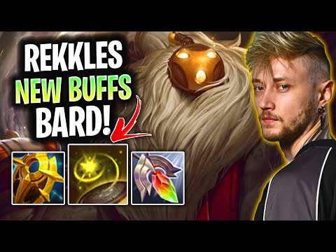 REKKLES IS READY TO PLAY BARD! *NEW BUFFS* | LR Rekkles Plays Bard Support vs Alistar! Season 2025