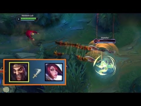 Draven Ult vs. Fiora W!