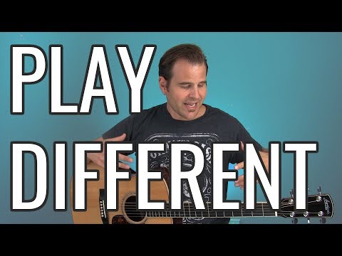 Do THIS when playing with another guitarist