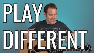 Do THIS when playing with another guitarist