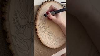 WOOD BURNING PART 1 #woodburning #woodburningart #beginnerfriendly #beginnertutorials #creative #art