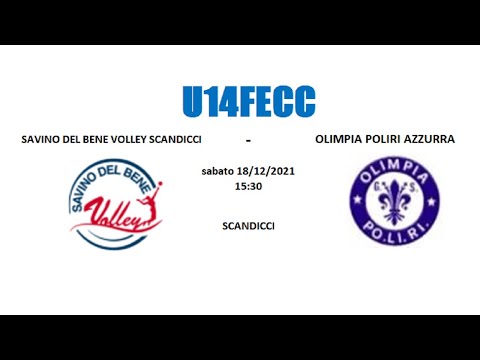 U14FECC - SDB VOLLEY SCANDICCI vs OLIMPIA POLIRI AZZURRA