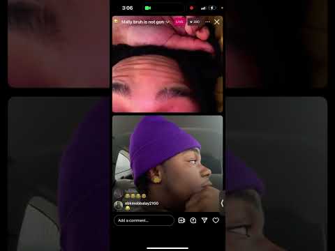 MALLYBO VS APEGANG LIL 13 ON IG LIVE!