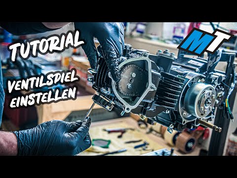 Mototech Tutorial #17 - Ventilspiel einstellen Pitbike | Ventilspiel prüfen | APEX Pitbikes
