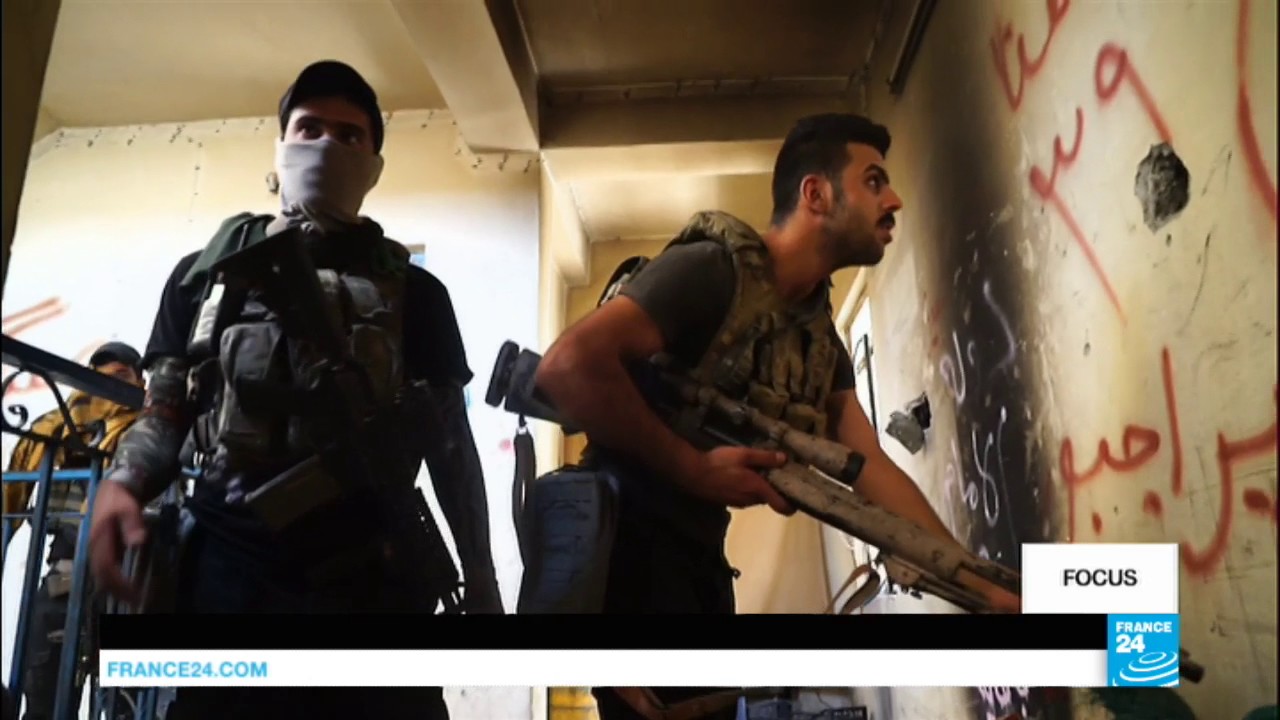 EXCLUSIVE - Mosul: Iraqi snipers battle the Islamic State group