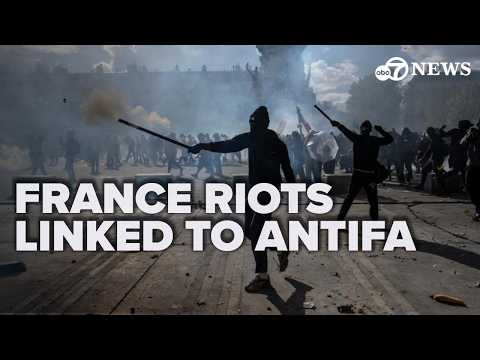 French intel assessment reportedly links Antifa, left wing groups to France riots