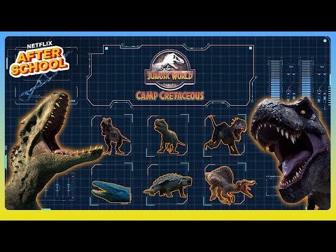 Choose Your DINOSAUR! 🦖🎮 Jurassic World Camp Cretaceous | Netflix Family