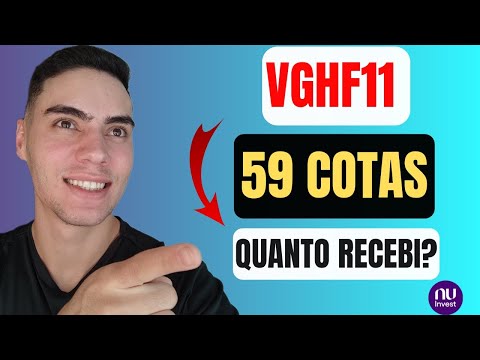 9° MÊS INVESTINDO NO VGHF11/ DIVIDENDOS TODO MÊS!