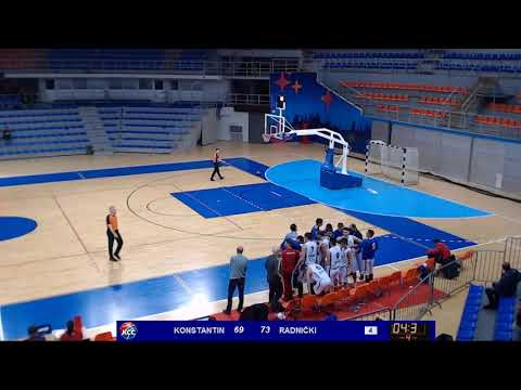 2MLS 14. kolo / KK Konstantin - BKK Radnički / 18.01.2020.