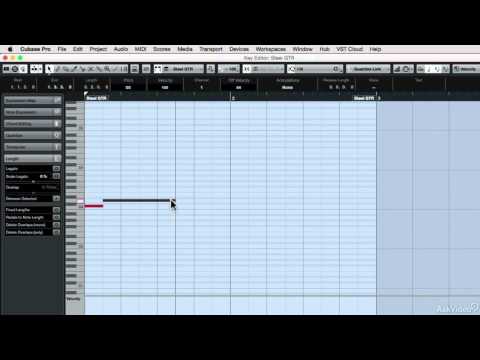 Cubase 8.5: 20 Hot New Features - 17. Quick MIDI Note Creation