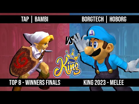King 2023 - Bambi (Young Link) VS HOBORG (Luigi) - Top 8 - Winners Finals