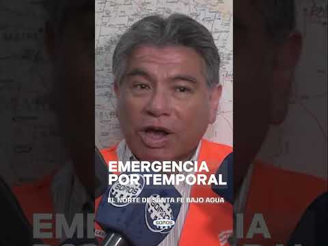 🚨 DESASTRE POR LLUVIAS EN EL NORTE SANTAFESINO ⛈️🌊