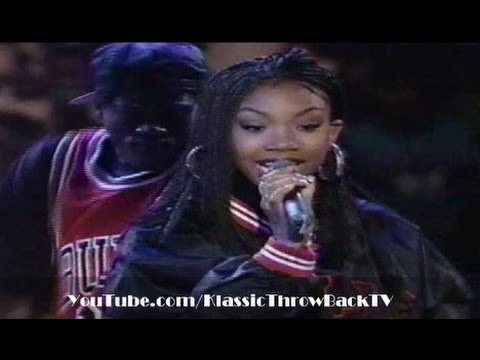 Brandy - "I Wanna Be Down" Live (1995)