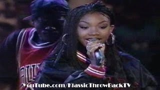 Brandy - &quot;I Wanna Be Down&quot; Live (1995)