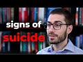 Signs Someone Is Considering Suicide