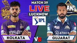 Live: KKR Vs GT, Match 39, Kolkata | IPL Live Scores & Commentary | IPL LIVE 2023 | 1st Innings