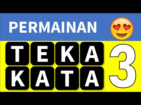 PERMAINAN TEKA KATA 3 ★ GEMBIRA EDUTV 2020