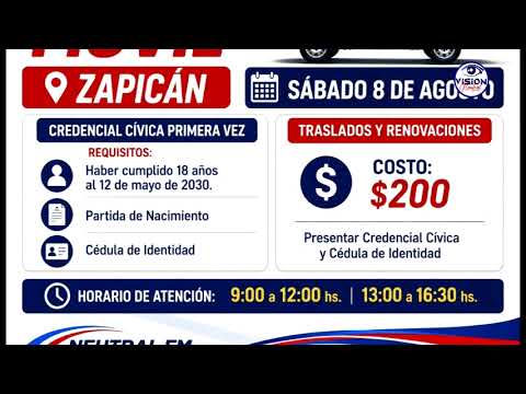Mesa de Corte Electoral de Lavalleja estará en Zapicán e Illescas