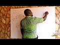 SHS 3 Core Mathematics Angle Of Elevation And Angle Of Depression
