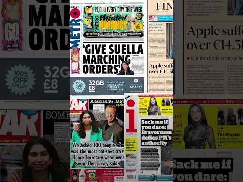 Suella Braverman sacked by UK PM for comments on police handling of pro-Palestine protests