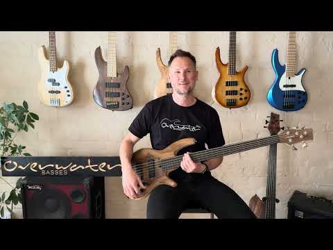 Overwater Progress Series IV Custom 5 String Fretless image 16