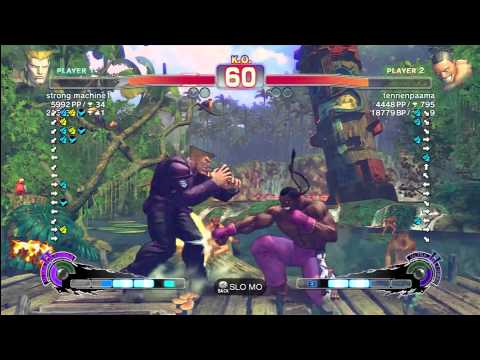 Strong Machine 1 (Guile) vs tennenpaama (Dee Jay)