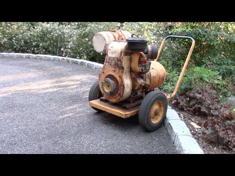 Little Red Devil Lighting Plant ( Antique Generator)