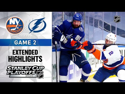 New York Islanders vs Tampa Bay Lightning ECF, Gm2 Sep 9, 2020 HIGHLIGHTS HD