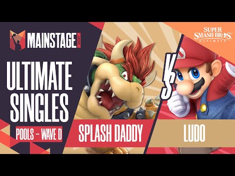 Splash Daddy vs Ludo - SSBU Singles: Pools Wave D - Mainstage 2021 | Bowser vs Mario
