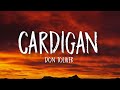 Don Toliver - Cardigan (Lyrics) 
