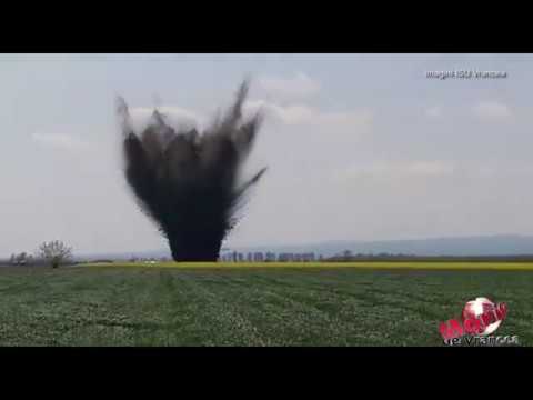Detonare 6 bombe de 500Kg fiecare