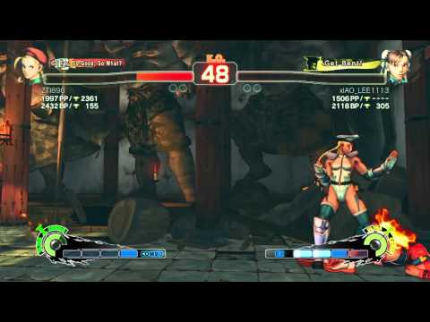USF4 Online Ranked ZTI (CA,ROS) Vs. Rose Chun Bison Gouken
