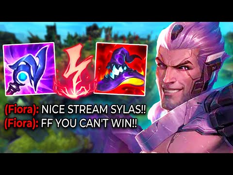 #1 SYLAS WORLD COMPLETELY DESTROYS TOXIC STREAM SNIPERS - League of Legends