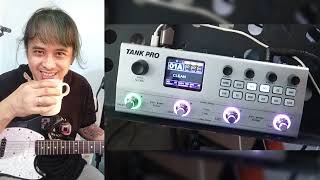 Video thumbnail for Demo/Review: M-Vave 'TANK PRO' Guitar Multi Effects Processor w/ Drum Machine and Looper by Pareng Don sa Electric Guitar