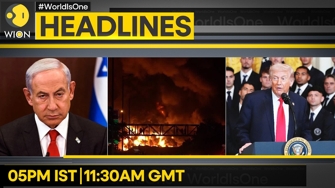 Tehran's Shahran Oil Depot On Fire | Fire At Beirut's Ramada Hotel | WION Headlines