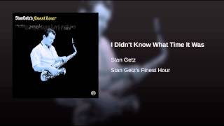 I Didn't Know What Time It Was