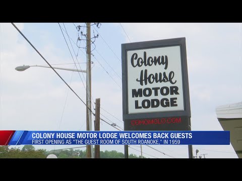 Take a step back in time with the reopening of the Colony House Motor Lodge