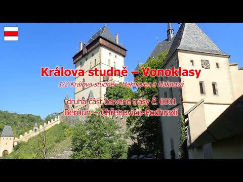 Výlet od Královy studně na hrad Karlštejn a přes Mořinku do Vonoklas (1-2)