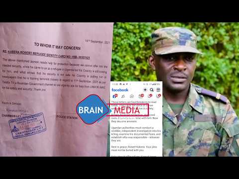 RWANDAN SGT Maj ROBERT KABERA FOUND DEAD IN ...