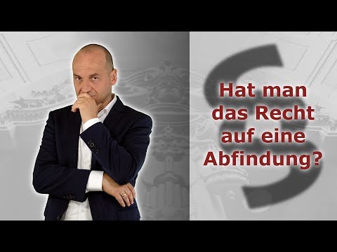 Hat man das Recht auf eine Abfindung? | Fachanwalt für Arbeitsrecht Alexander Bredereck