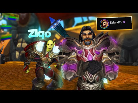 I Asked @EsfandTV To Play TBC Arena With My SHAMAN (I Have Never Played This Before)