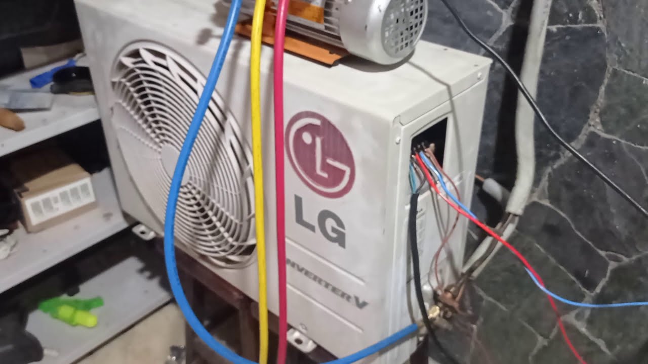#01 Dia a dia de oficina - chegou mais um LG inverter com erro 21. bora montar e testar