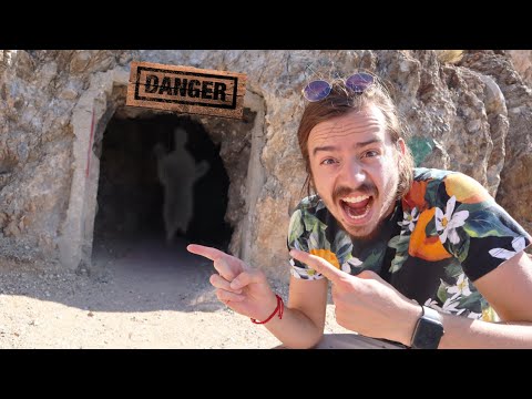 Exploring A HAUNTED CAVE!!!!