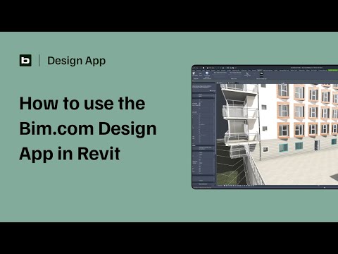 How to use the Bim.com Design App in Revit | Seamless BIMobject Integration