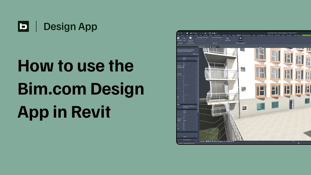 How to use the Bim.com Design App in Revit | Seamless BIMobject Integration