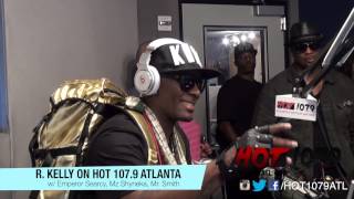 R Kelly Live Performance on Hot 107.9 Atlanta