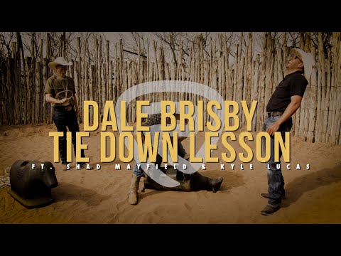 DALE BRISBY CALF TYING LESSON PT. 1! Ft. Shad Mayfield & Kyle Lucas 🔥